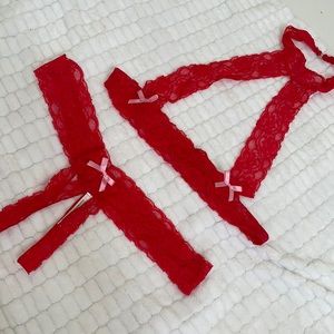 Get out of your comfort zone lingerie set